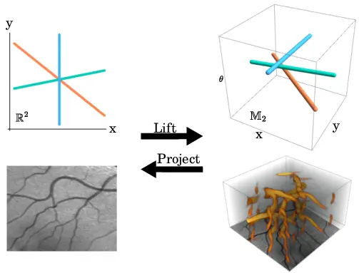 Group equivariance works by lifting and projection